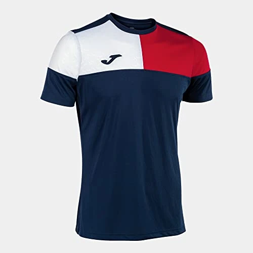 Oferta limitada: Joma Camiseta Manga Corta Crew v Marino Rojo Blanco de 15.99 € a 13.70 € (ahorro 14%)