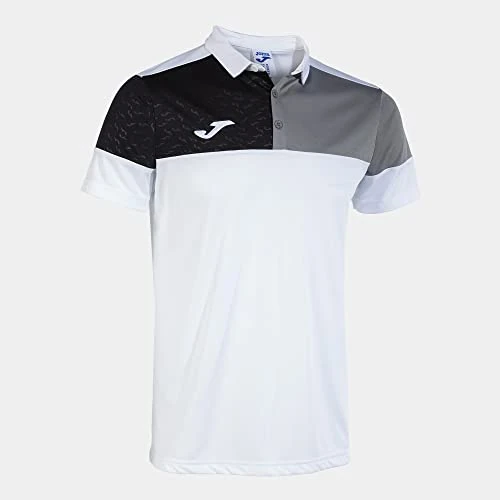 Zeitlich begrenztes Angebot: Joma Kurzarm-Poloshirt Mann Crew V Weiss grau schwarz von 16.00 € auf 16.00 € (0.00% Rabatt)