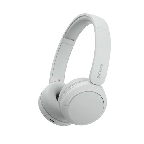 Oferta limitada: Sony WH-CH520 Auriculares Bluetooth con 50 h de batería, sonido DSEE y micrófono integrado, Blanco de 69.99 € a 27.50 € (ahorro 61%)
