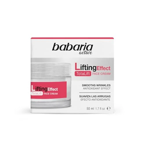 Offerta a tempo: Babaria - Crema Viso Effetto Lifting Anti-età Globale | Riduce Rughe e Linee | Con Tripeptidi Simili al Botox | Azione Antiossidante | Vegana | 50ml - 83% da 7.50 € a 1.29 €