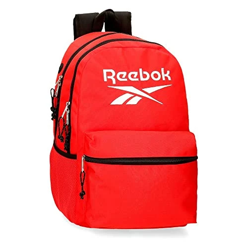 Offerta a tempo: Reebok Boston Zaino Scuola Doppio Comparto Rosso 31x44x15 cm Poliestere 20,46L — 20% da 49,99 € a 40,20 €