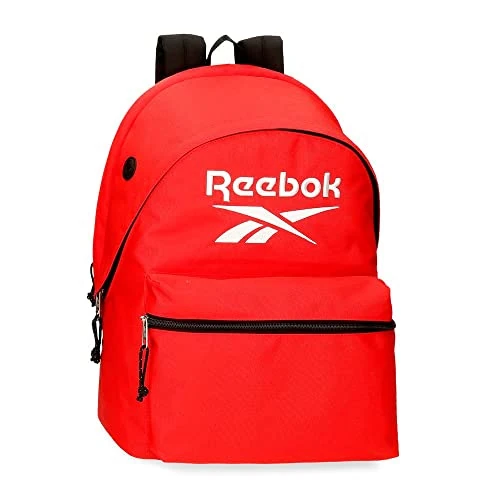Reebok Boston Mochila para Portátil Doble Compartimento 15,6" Rojo 31x44x17,5 cms Poliéster 23,87L