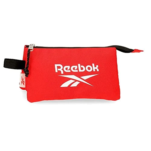 Offerta a tempo: Custodia Tripla Reebok Boston Rossa 22x12x5 cm Poliestere - 0.00% da 12.99 € a 12.99 €