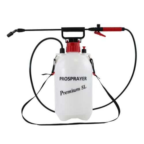 Oferta limitada: Phoenix Pulverizador Agua 5L Profesional – Fumigadora Pulverizador Manual con Lanza Ajustable, Sulfatadora Manual con Correa – Pulverizadore Plantas para Jardines, Cultivos, Herbicidas de 27.12 € a 27.12 € (ahorro 0.00%)