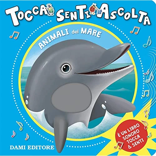 Offerta a tempo: Animali del mare. Tocca senti ascolta. Ediz. a colori - 16% da 18.90 € a 15.92 €