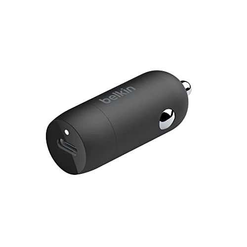 Offerta a tempo: Belkin BoostCharge Caricabatteria da auto rapido da 30 W, design compatto con porta USB — 60% da 24,99 € a 9,99 €
