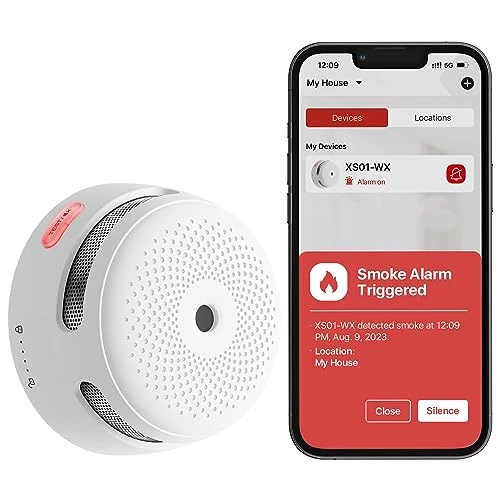 Offerta a tempo: X-Sense - Rilevatore di Fumo con Controllo Remoto da Smartphone — 58% da 39,99 € a 16,79 €