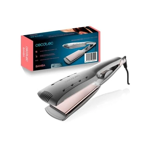Oferta limitada: Cecotec Plancha del pelo de placas Anchas Bamba Ritualcare 950 Wet&Dry Max Care. 55 W, Revestimiento de Turmalina y Extracto de Aguacate, Pro Ionizer, Apta para pelo Húmedo de 23.90 EUR a 15.90 EUR (ahorro 33%)