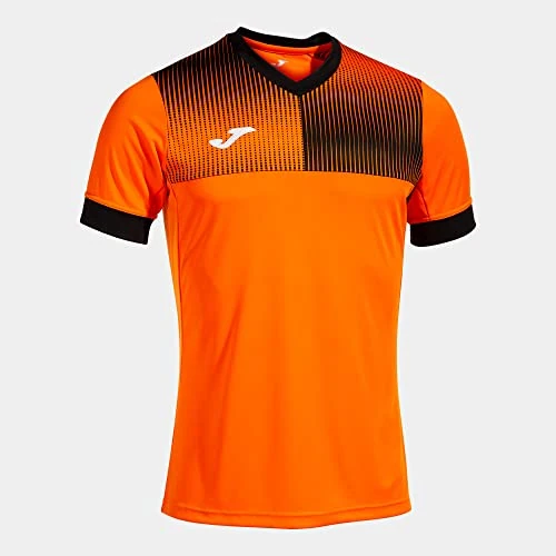 Offerta a tempo: Joma Maglia a Manica Corta Uomo Eco Supernova Arancione Nero - 29% da 29.00 € a 20.49 €