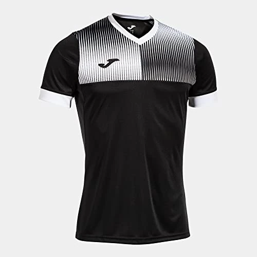 Joma Camiseta Manga Corta Eco Supernova Negro Blanco