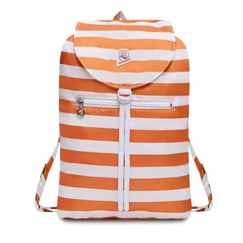 Offre limitée : Invicta Sac à dos - MINISAC NEXT - Pliable et Poche - Voyage & Loisirs - Sac à dos pour homme femme à rayures - Icône - PACKABLE, orange., Taglia unica, Décontracté de 36.68 € à 36.68 € (0.00% de remise)