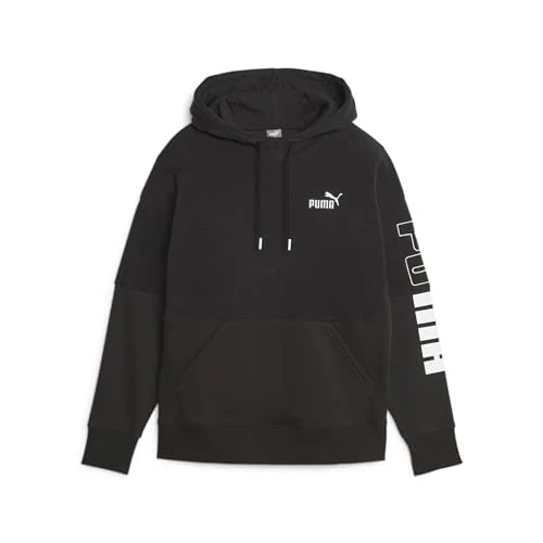 Limited-time offer: PUMA POWER Colorblock High-Neck Hoodie Winterized from 55.81 £ to 55.81 £ (save 0.00%)