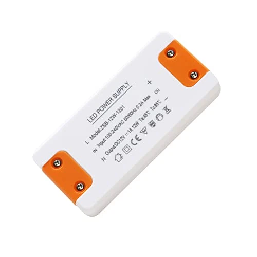 Offerta a tempo: Alimentatore 12v 1A, 12W Trasformatore 220V a 12v, trasformatore 12 volts - 25% da 11.99 € a 9.02 €