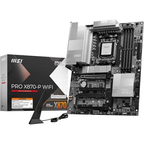 Limited offer: MSI PRO X870-P WiFi AM5 DDR5 8200MHZ(OC) 3X M.2 USB4 HDMI 5G LAN WiFi 7 RGB ATX from 229.99 EUR to 229.99 EUR (save 0%)