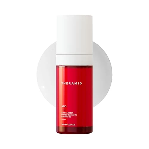 Oferta limitada: Theramid AZID Ácido Azelaico 15% Tratamiento Facial 30 ml – Reduce Manchas, Rojeces y Acné, Unifica Tono y Textura, con Carnosina y Avena Coloidal para Piel Sensible de 34.95 € a 34.95 € (ahorro 0.00%)
