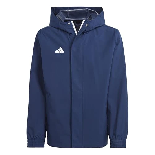 adidas Uniseks - dzieci Entrada 22 All-Weather Jacket, Team Navy Blue 2, 15-16 Years