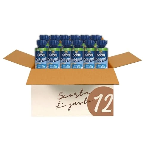 Offerta a tempo: Riso Scotti - Risette 100% Riso - Gallette di Riso Senza Glutine Bio, Alimento Biologico per la Colazione - 150 gr - Confezione 12 Pezzi - 36% da 18.60 € a 11.88 €