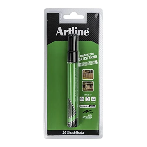 Oferta limitada: OSAMA Artline Special Purpose - Rotulador Indeleble Punta fina negra exterior y uso industrial, rotuladores punta fina cónica de 1,5 mm, marcadores indelebles de secado rápido, resistentes a los rayos de 4.78 € a 4.78 € (ahorro 0.00%)