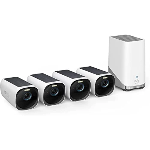 Offerta a tempo: eufy by Anker S330 4+1 Kit(eufyCam 3), Telecamera Wi-Fi Esterno - 0.00% da 499.99 € a 499.99 €