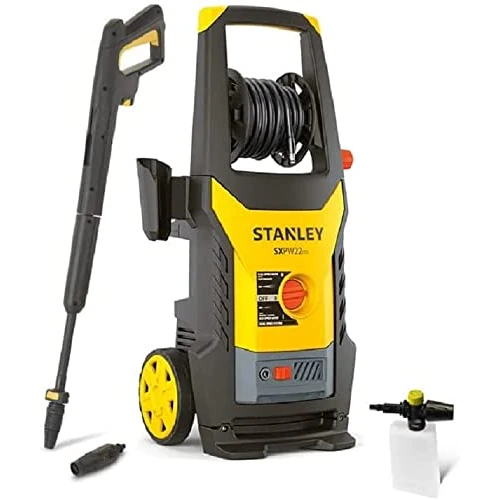 Stanley Idropulitrice ad Alta Pressione SXPW22DSS con Dual Speed System (2200 W, 160 bar, 460 l/h)