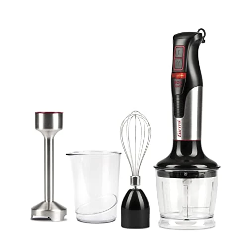 Zeitlich begrenztes Angebot: Girmi MX39 Tauchmischer mit Kit, 800 Watt, 4 Klingen, Schaft 19 cm von 37.50 € auf 37.50 € (0.00% Rabatt)