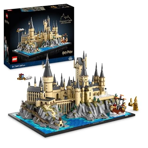 Offerta a tempo: LEGO 76419 Harry Potter Castello e Parco di Hogwarts, Kit di Modellismo da Esposizione per Fan e Adulti — 15% da 169,99 € a 144,00 €