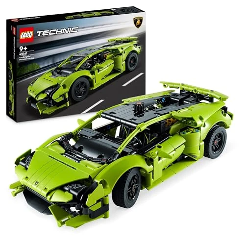 Offerta a tempo: LEGO 42161 Technic Lamborghini Huracán Tecnica, Modellino di Auto da Costruire, Macchina Giocattolo per Bambini, Bambine, Ragazzi, Ragazze e Fan delle Supercar Sportive, Idea Regalo da Collezione — 30% da 52,99 € a 37,00 €