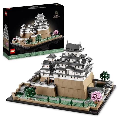 LEGO 21060 Architecture Castello di Himeji, Kit Modellismo per Adulti Collezione Monumenti, Idea Regalo Creativa per i Fan della Cultura Giapponese con Albero di Ciliegio in Fiore da Costruire