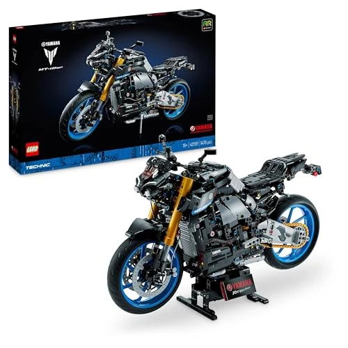 Offre limitée : LEGO Technic Yamaha MT-10 SP - Maquette à Construire de Moto pour Adultes - Modélisme Authentique avec Moteur 4 Cylindres et Direction Fonctionnelle - Idée Cadeau Hommes et Femmes 42159 de 189.00 EUR à 189.00 EUR (remise 0%)
