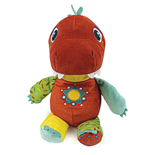 Tijdelijke aanbieding: Clementoni - Milo Il Mio dinosaurus pluche dieren multisensorische ontwikkeling, interactief, pedagogisch, kinderspel 6 maanden, machinewasbaar, Italiaanse kleur, Medium, 17773 van 25.29 € naar 25.29 € (0.00% korting)