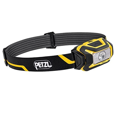 Offre limitee: Lampe frontale compacte PETZL Aria 1 Etanche - 350 lumens - Noir/jaune - Piles ou batterie - E069AA00 de 26.98 EUR a 26.98 EUR (economie 0%)