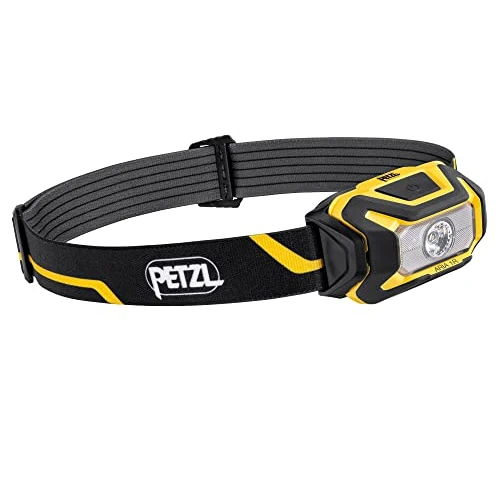 PETZL E069CA00 Aria 1R Headlamp nero/Yellow