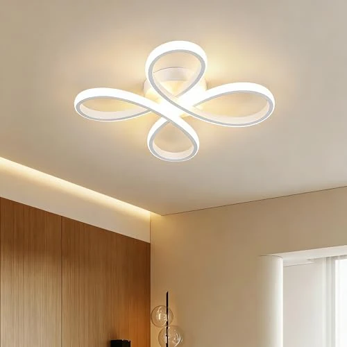 Tijdelijke aanbieding: SENQIU LED Plafondlamp, 30W 3000K Warm White Modern Bloem Ontwerp van 39.99 € naar 39.99 € (0.00% korting)