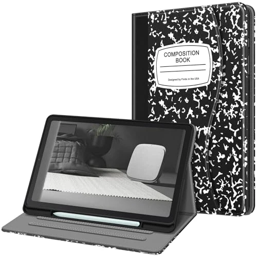 Offerta a tempo: FINTIE Custodia per Samsung Galaxy Tab S6 Lite da 10,4 pollici modello 2022/2020 (SM-P610/P613/P615/P619) con portapenne, visualizzazione multi-angolo in morbido TPU con tasca Auto Wake/Sleep, - 0.00% da 23.38 € a 23.38 €