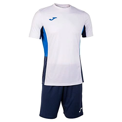 Joma Set mann Danubio II weiss marineblau königsblau