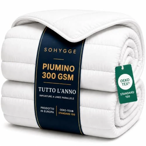 Oferta limitowana: SOHYGGE – Couette - Adulte/Enfant - 100% Microfibre - Certifié Oeko-TEX® - Doux et Écoresponsable - 100% d’Origine recyclée, Issu de Bouteilles Plastiques (Tempérée, 260 x 240 CM) z 209.99 zł na 209.99 zł (oszczędź 0.00%)
