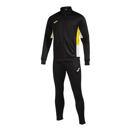 Joma Tracksuit danube ii black yellow white