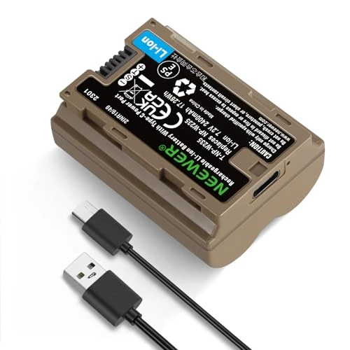 Offerta a tempo: NEEWER Batteria Sostitutiva NP-W235 2400mAh Ricaricabile con Cavo di Ricarica USB Tipo C — 8% da 34,49 € a 31,82 €