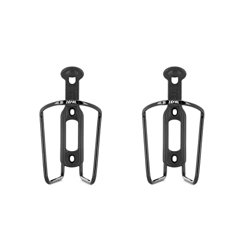 Offre limitée : ZEFAL Pack Alu Plast 124 - Pack de Deux Porte-Bidons Velo - Porte Gourde en Aluminium pour Tout Type de Velo - Léger et Robuste - Noir de 7.90 € à 7.90 € (0.00% de remise)