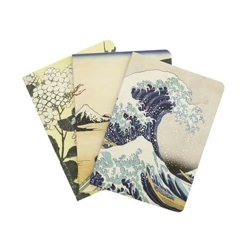 Oferta limitowana: Kokonote Hokusai The Great Wave off Kanagawa Pack Of 3 A6 Notebooks | A6 Notebook | Notebooks A6 | Notepads A6 | A6 Notepad | Cute Stationery | Cute Gifts z 22.90 zł na 22.90 zł (oszczędź 0.00%)