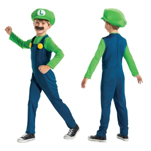 Offre limitee: Disguise Luigi 115809M-15L-6 Déguisement Intl pour garçon (3-4) de 24.83 EUR a 19.86 EUR (economie 20%)
