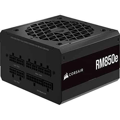 Limitiertes Angebot: Corsair RM850e (2023) Vollmodulares, Geräuscharmes ATX-Netzteil - ATX 3.1- Und PCIe 5.1-kompatibel - 105°C-Kondensatoren - 80 PLUS Gold-Effizienz - Modern Standby-Unterstützung - Schwarz von 159.90 EUR auf 121.02 EUR (Spare 24%)