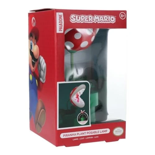 Offerta a tempo: Lampada Pianta Piranha Super Mario Bros Nintendo - 0.00% da 16.49 € a 16.49 €