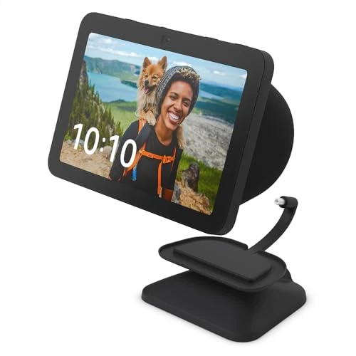 Support réglable avec port de charge USB-C pour Echo Show 8 (3e génération) | Anthracite