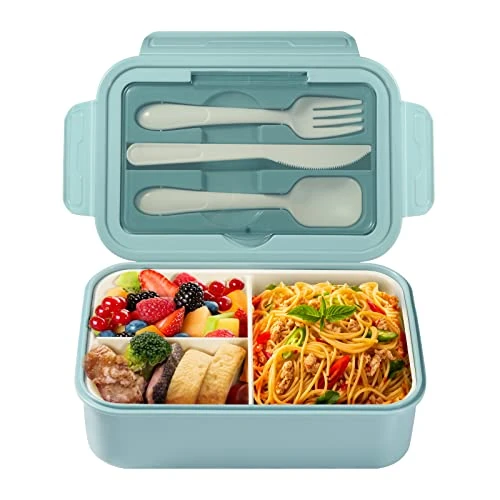 Diboniur 1061A Lunch Box, Polypropylene, Blue