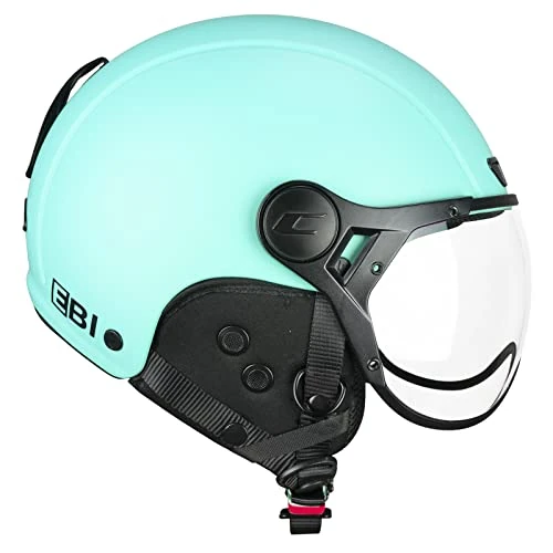 Offerta a tempo: CGM Casco Bici, sci, E-bike, 801A EBI MONO, Celeste opaco, XXL (61cm) - 0.00% da 59.49 € a 59.49 €