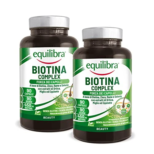 Offerta a tempo: Equilibra Integratori Alimentari, Biotina Complex — 39% da 33,99 € a 20,90 €