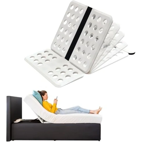 COSYWORLD CosyLift stelaż pod materac – elektrycznie regulowany – do wszystkich łóżek i materacy – elektryczny stelaż z silnikiem i pilotem zdalnego sterowania, wielofunkcyjny dodatek – zmontowany, płaski, lekki