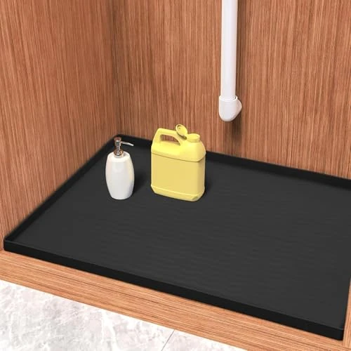 Offerta a tempo: URMONA Protezione Sottolavello Silicone 55 x 86 cm, Tappetino Mobile Bagno - 69.4% da 32.48 € a 9.94 €