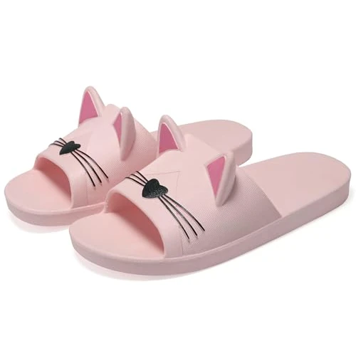 Limited-time offer: Vunavueya Womens Beach Pool Bathroom Slipper Shoes Mens Slip-On Summer Slides Ladies Flip Flops Thongs Sandals Shoes Ice Pink Size 4 UK Men/ 5 UK Women =38-39 CN from 16.95 £ to 16.95 £ (save 0.0%)